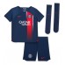 Paris Saint-Germain Kylian Mbappe #7 Babykleding Thuisshirt Kinderen 2023-24 Korte Mouwen (+ korte broeken)